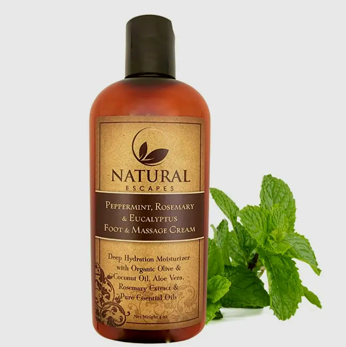 Peppermint, Herb & Eucalyptus Therapeutic Feet Cream - Repairs & Moisturizes